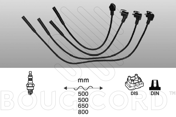 Zündkabelsatz Ford ESCORT V · Ford ESCORT V Turner · Ford ESCORT V Limousine