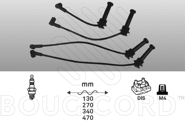 Zündkabelsatz Ford MONDEO III Limousine · Ford MONDEO III · Ford MONDEO III Turnier