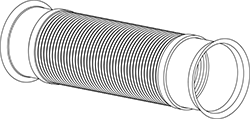 DINEX 17202 Auspuffrohr