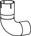DINEX 18174 Auspuffrohr