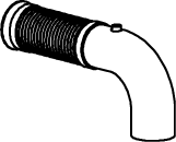 DINEX 18190 Auspuffrohr