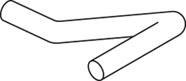 DINEX 18612 Auspuffrohr