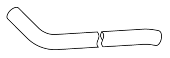 DINEX 18627 Auspuffrohr