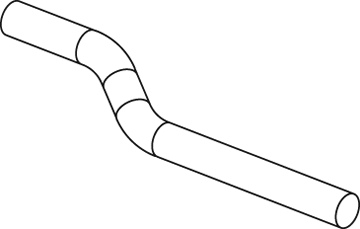 DINEX 18630 Auspuffrohr