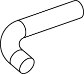 DINEX 18633 Auspuffrohr