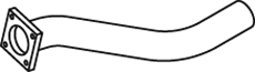 DINEX Auspuffrohr 21237