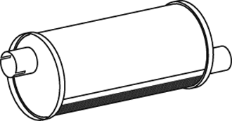 Zentral-/Außenschalldämpfer DINEX 21345