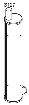 DINEX 21369 Medienschalldämpfer