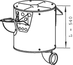 DINEX 21388 Medienschalldämpfer