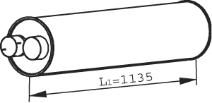 DINEX 21394 Medienschalldämpfer