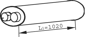 DINEX 21395 Medienschalldämpfer