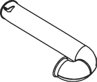 DINEX 21633 Auspuffrohr