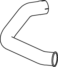 DINEX 21634 Auspuffrohr