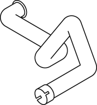 DINEX 21671 Auspuffrohr