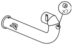 DINEX 21735 Auspuffrohr