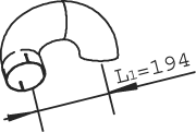 DINEX 21757 Auspuffrohr