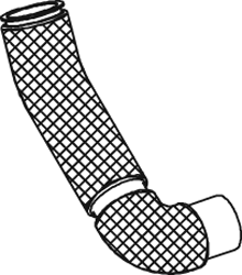 DINEX 22166 Auspuffrohr