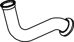 DINEX 22197 Auspuffrohr
