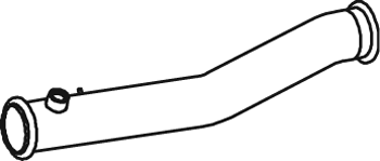 DINEX 22270 Auspuffrohr