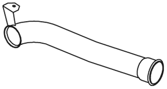 DINEX 22287 Auspuffrohr