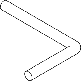 DINEX 22608 Auspuffrohr