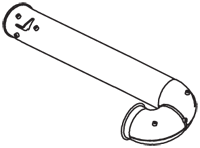 DINEX 22619 Auspuffrohr