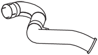 DINEX 22625 Auspuffrohr