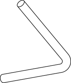 DINEX 23602 Auspuffrohr