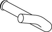 DINEX 24186 Auspuffrohr