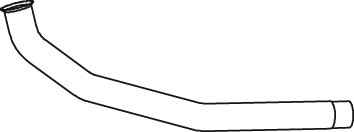 DINEX 28108 Auspuffrohr
