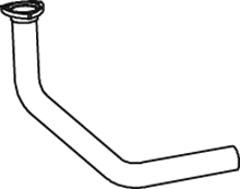 DINEX 28126 Auspuffrohr