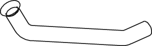 DINEX 28151 Auspuffrohr