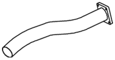 DINEX 28272 Auspuffrohr