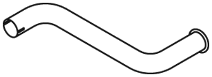 DINEX 28279 Auspuffrohr