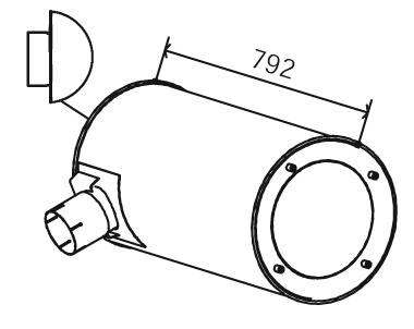 DINEX 28453 Medienschalldämpfer