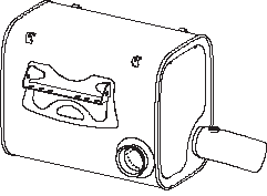 DINEX 28480 Medienschalldämpfer