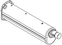 Zentral-/Außenschalldämpfer DINEX 28481