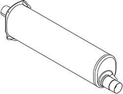 DINEX 28486 Medienschalldämpfer