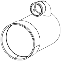 DINEX 28492 Medienschalldämpfer