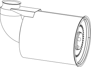 DINEX 28493 Medienschalldämpfer