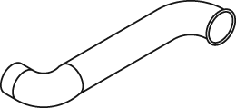 DINEX 28616 Auspuffrohr