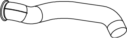 DINEX 28627 Auspuffrohr