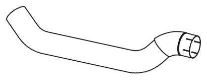 DINEX 28785 Auspuffrohr