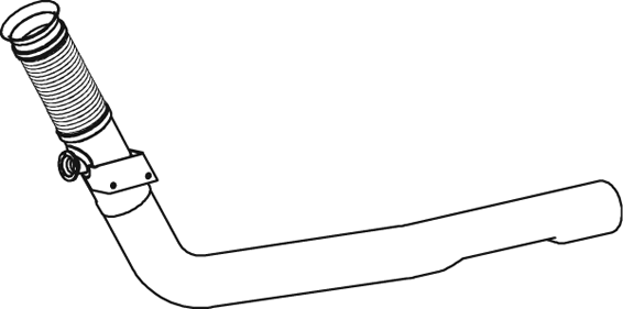 DINEX 29005 Auspuffrohr