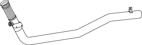 DINEX 29007 Auspuffrohr