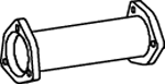 DINEX 29503 Auspuffrohr