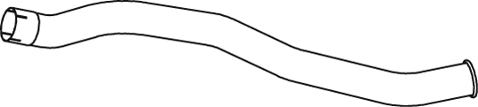 DINEX 29621 Auspuffrohr