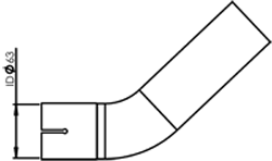 DINEX 29642 Auspuffrohr