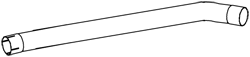 DINEX 29654 Auspuffrohr
