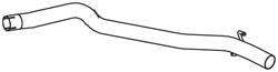 DINEX 29656 Auspuffrohr